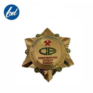 2019 Hot sell logo brooch lapel pin metal badges craft