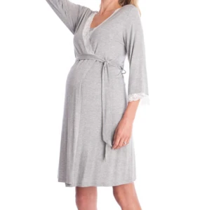 2019 new designs pregnancy and labor nursing maternity robes pregnant maternity sleep wear dress clothing