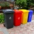 Import 2019 Virgin HDPE Heavy Duty Dark Green 240L Plastic Waste Bin Special For Garbage Truck from China