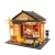 Import 2020 High Quality Diy Dollhouse Wooden House Toy Miniature Doll house from China