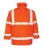2020 High Quality Workwear  Hi Vis  Contrast Codura Removeable Hood Safety Workwear Jacket Security Uniform