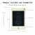 Import 2020 hot 7.5 Portable Smart LCD Writing Tablet Electronic Notepad Drawing board   Monochrome screen from China