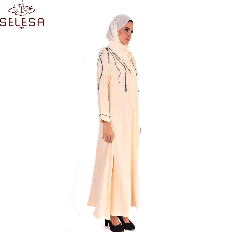 2020 New Model Dubai Women Abaya Kimono Islamic Clothing Open Kimono Muslim Dress In Dubai Style Abaya