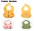 2020 Soft Non-Toxic Soft Waterproof Washable Baby Pacifier silicone Bib