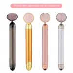 2021 Cheap Hot Sale Top Quality Massager Facial Rose Quartz Jade Roller Face Massager