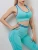 Import 2021 Custom Womens Fitness athleisure wear Seamless Two Piece Sexy Active Wear High Quality fitness yoga wear from China