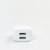 2021 Dual USB Port Mulit Function Wall Charger portable travel charger With Appearance patent
