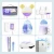 Import 2021 New Arrival Toothbrush UVC Sanitizer Toothbrush Sterilizing Case Wall Mounted Type Sterilizer Li-battery 3 Minutes ABS from China