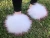 2021New Arrive Fashion Real Raccoon Fur Slippers Womens Trendy Full Real Fur Slides Fully Covered Raccoon Fur Slides