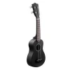 21 Inch 12 Fret Guitar Ukulele nylon Strings Hawaii Acoustic  Ukulele Guitar black color