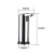 230ml luxury battery powered professional touchless stainless steel automatic sensor liquid soap dispenser
