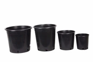 2,3,6,7,10,15 Gallon Indoor Vertical Nursery Flower  Mini Garden Pots Plastic Plant Pots China For Sale
