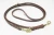 Import 2.3m multifunctional pet dog leather material double headed traction rope from China
