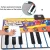 Import 24 Keys Kids Piano Mat Fitness Play Keyboard Dancing Mat Electronic Touch Play Blanket Musical Carpet Toys from China