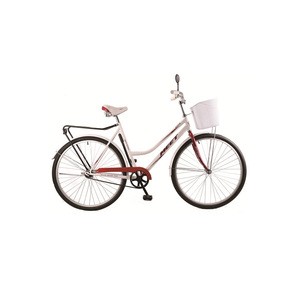 28&quot; Lady vintage bicycle fashion antique bikes aluminum steel women city bike with steel frame