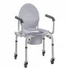 3-in-1 Folding Bedside  Raised Toilet Commode chair
