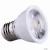 Import 3000K 4000K 5000K color 6 watt PAR16 LED bulb replaces 50 watt incandescent floodlights for over 80% energy savings from China
