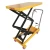 300kg 1.3m 1.5m 4.5ft scissor hydraulic handle lift single scissor lifter lift tables