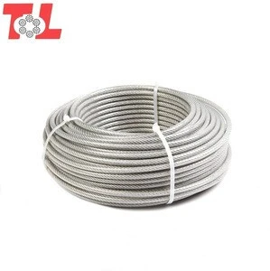 304 6X12+7PP Stainless Steel Wire Rope