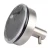304 Brushed Stainless Steel Bathroom Wall Mount Single Towel Bar Holder with Strong Suction Cup