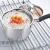 Import 304 stainless steel  milk pan with glass pot cover from China