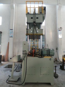 315T popular 4 column hydraulic metal and metallurgy deep drawing machinery