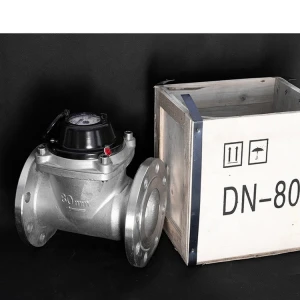316L stainless steel material water meter body in China