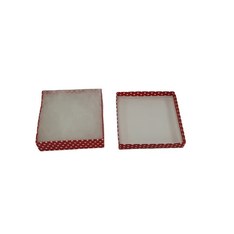 #33 Size White dot beautiful Red Paper Gift Boxes Custom Cardboard Box Cotton Filled Paper Boxes