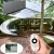 Import 350Lumen Waterproof IP65 Solar Powered Outdoor Motion Sensor Light 53 LED Path Landscape Garden from China
