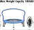 Import 36"/38 Folding Mini Trampoline Safety Pad Rebounder with Foam Handle from China