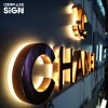 3D LED back lit metal acrylic alphabet letter for sale
