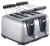 Import 4 slice cool touch toaster with wide slot from China