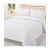 Import 4 Star Hotel white bedding set 100 % Ring Spun Cotton bed sheet set bed linen from China