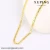 Import 42952 xuping 14K gold color baby chain necklace from China