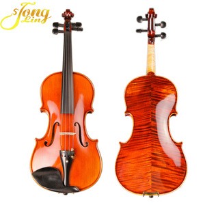 4/4  Full Size Professional Handmade Flamed Violin Wholesale