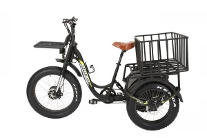 48V 500W Electric Trike 3 Wheels With Basket