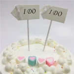 4Pcs/Pack Birthday Party Supplies Decorations Set Event Party Supplies Baby Shower Party Supply Cartoon Cake Topper