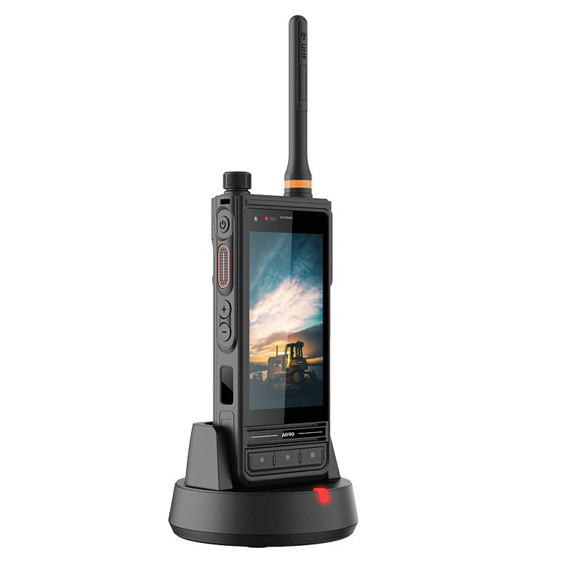 4Watts DMR mobile Radio VHF Professional Android 10 4G LTE Multi-mode Advanced Radio Walkie Talkie DMR UHF Rugged DMR Radio