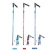 Import 5 Section Pole Portable Mountaineer Trekking Poles from China