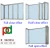 Import 50 series aluminum silding folding doors from China