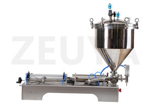 500-5000ml compression hopper whipping cream filling machine mayonnaise for s butters