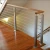 Import 50mm square cable railing post stainless steel wire balustrade systems for indoor stair railings from China