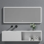 55 Led Mirror Sink Set Bathroom Vanity Cabinets Bathroom Sink And Cabinet Combo
