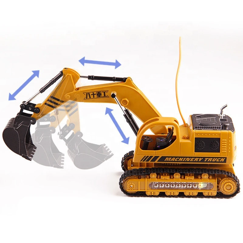 5CH Die-Cast Metal Engineering Truck remote control excavator toys Construction Vehicle rc Toy