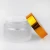 Import 5g 10g 15g 20g 30g 50g 100g clear frosted amber clear cosmetic packaging empty cream glass jar with metal lid from China