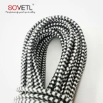 5mm abrasion-resistant Uhmwpe baided bungee trampoline elastic rope