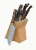 Import 5pcs Stainless Steel Forged Bamboo Handle Kitchen Knife Set from China