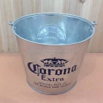 5qt Corona extra logo ice bucket with opener