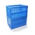 Import 600x400 mm blue foldable folding plastic crate from China