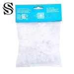6MM 100Pcs Building Materials Accessories Leveling System Plastic Ceramic Tile Cross Spacer